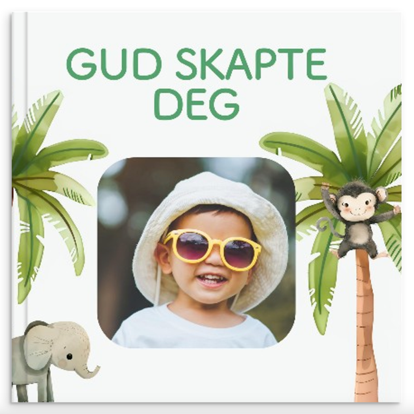 Gud Skapte Deg Personlig Bildebok